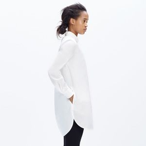 Madewell Button-down Tunic w Pockets